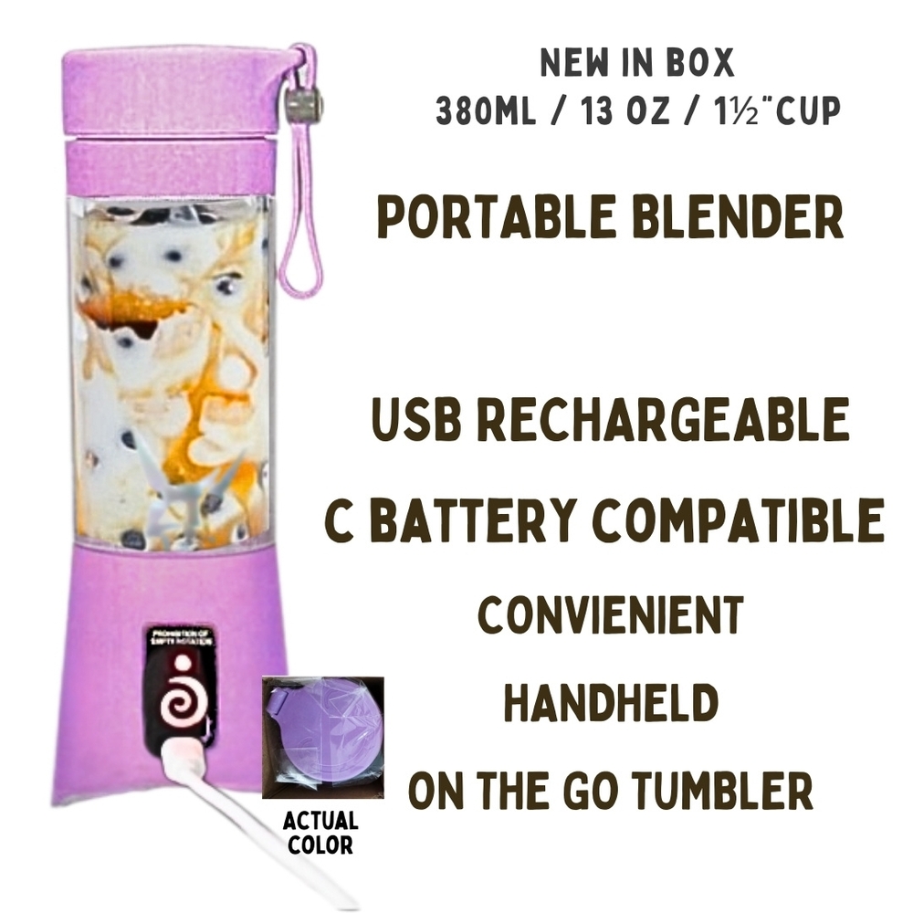 Purple Portable Blender